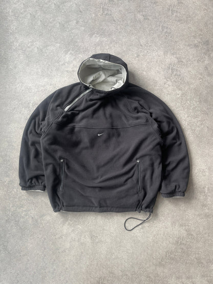 nike 2001 reversible asymmetric technical fleece pullover jacket (xl) | XL, Multicoloured