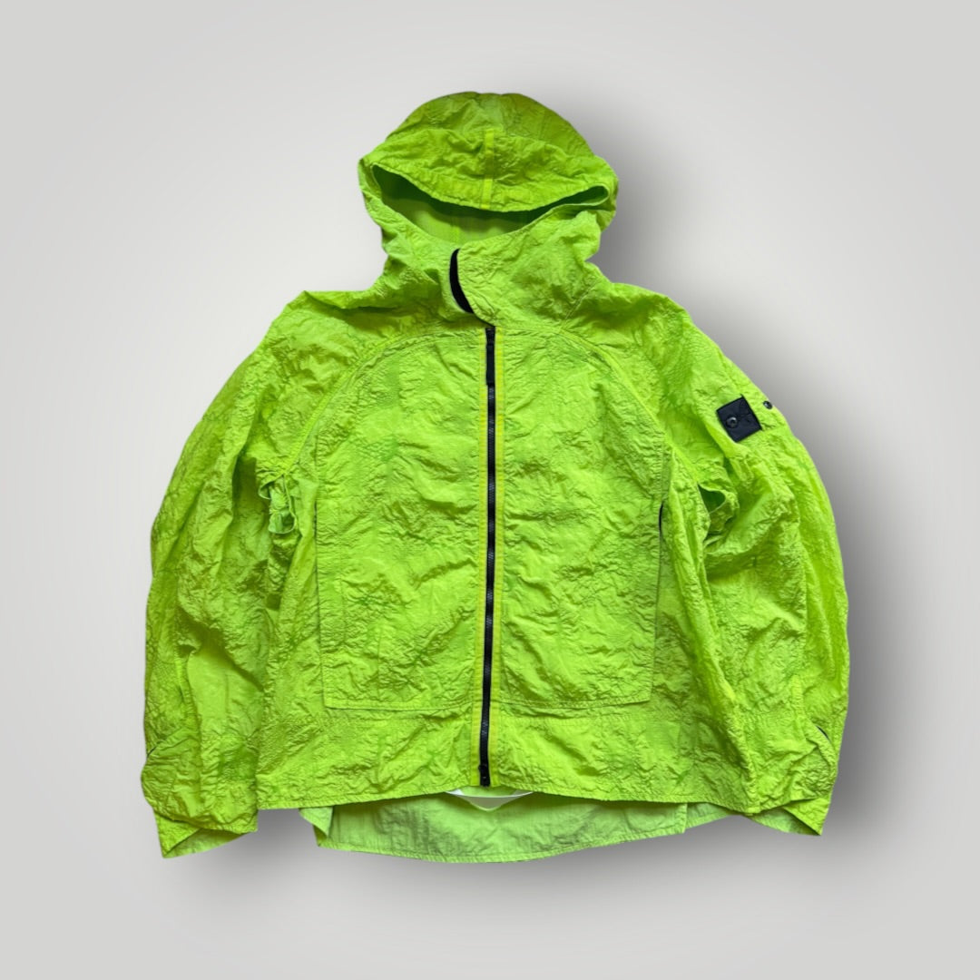 SS/2023 Stone Island Shadow Project Nylon Metal in ECONYL® Regenerated Nylon With Waffle Print Effect Hooded Jacket M BNWT 25" P2P | Medium, Multicoloured