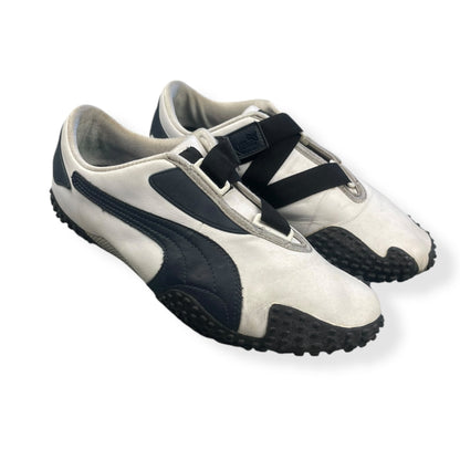 2000's Puma Mostro Leather White/Navy (UK8) | Default Title, Multicoloured