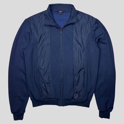 Gucci GG Logo Nylon Panelled Polyester Track Jacket - S/M