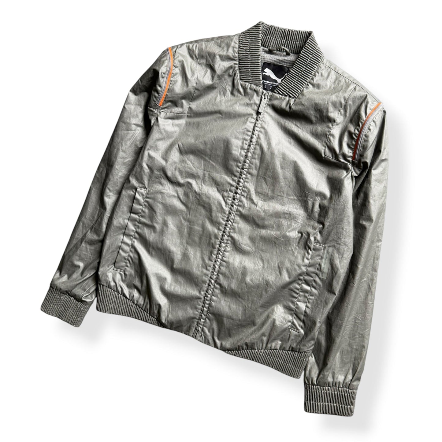 2000's Puma by Hussein Chalayan Expandable Shoulder Bomber (L) | Default Title, Grey