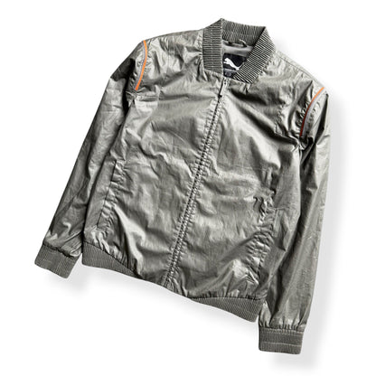 2000's Puma by Hussein Chalayan Expandable Shoulder Bomber (L) | Default Title, Grey