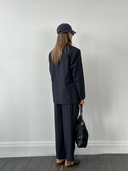 Pierre Balmain 1990s Pure Wool Double Breasted Suit – 42S/W34