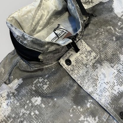 Stone Island Desert Dissolving Grid Camo Mesh Jacket L BNWT