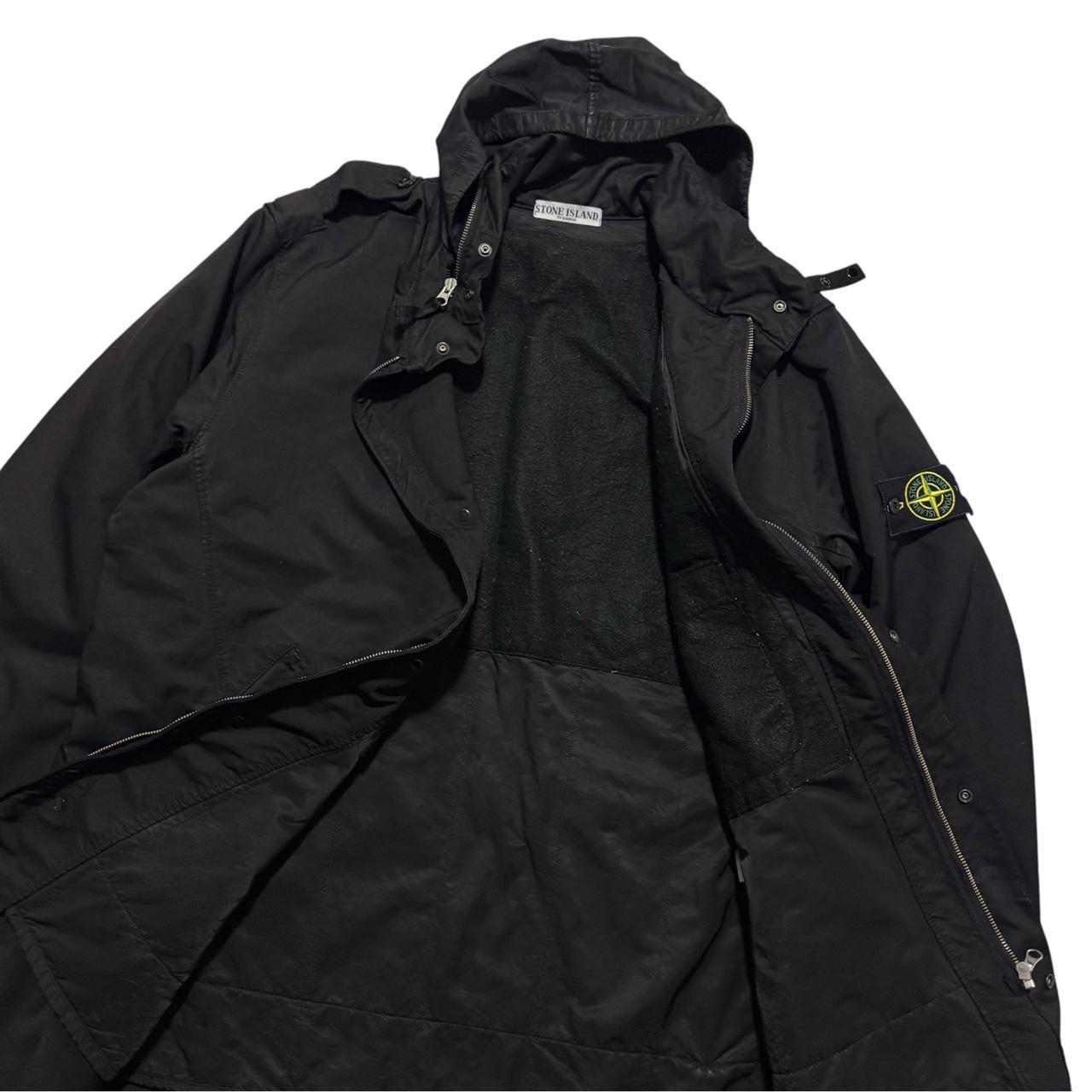 Stone Island David-TC Parka Jacket | XXL, Black