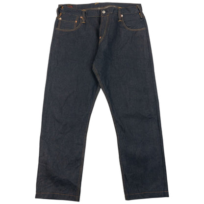 Vintage 2000s Evisu Daicock Japanese Denim Jeans Size W35 | W35, Navy