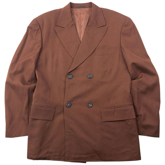 Vintage 90s Y's For Men By Yohji Yamamoto Blazer Jacket Size S | Small, Brown