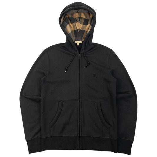 Vintage Burberry Brit Zip Up Hoodie Size S | Small, Black