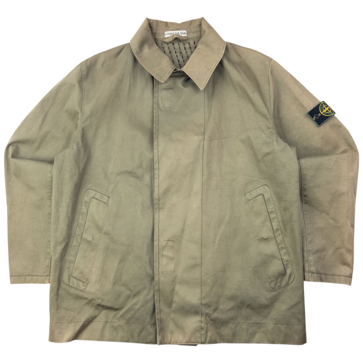 Vintage AW1998 Stone Island Button Up Jacket Size XL | XL, Green