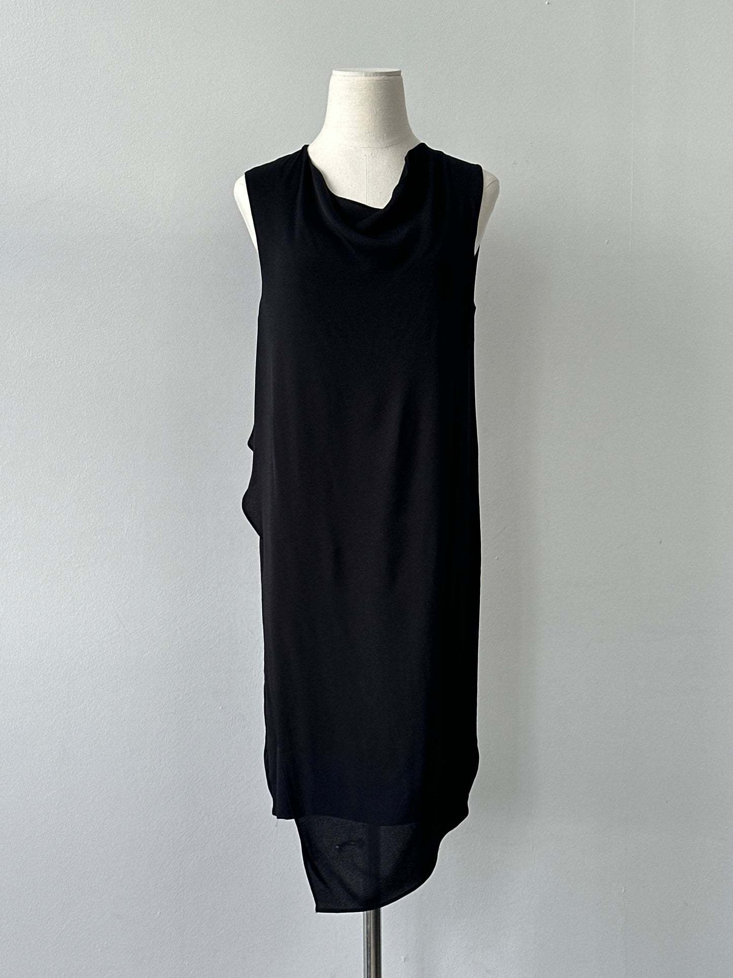 Joseph 2000s Cowl Neck Sleeveless Dress - S