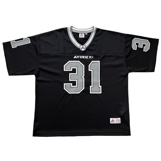 Avirex American Football Jersey - L | Large, Black