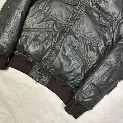 Takeo Kikuchi Jacket With Fur Hood In Green ( M )