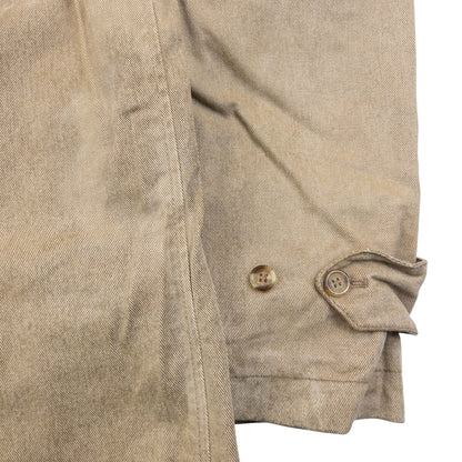 Vintage 2000s Burberry Button Up Trench Jacket Size XL | XL, Beige