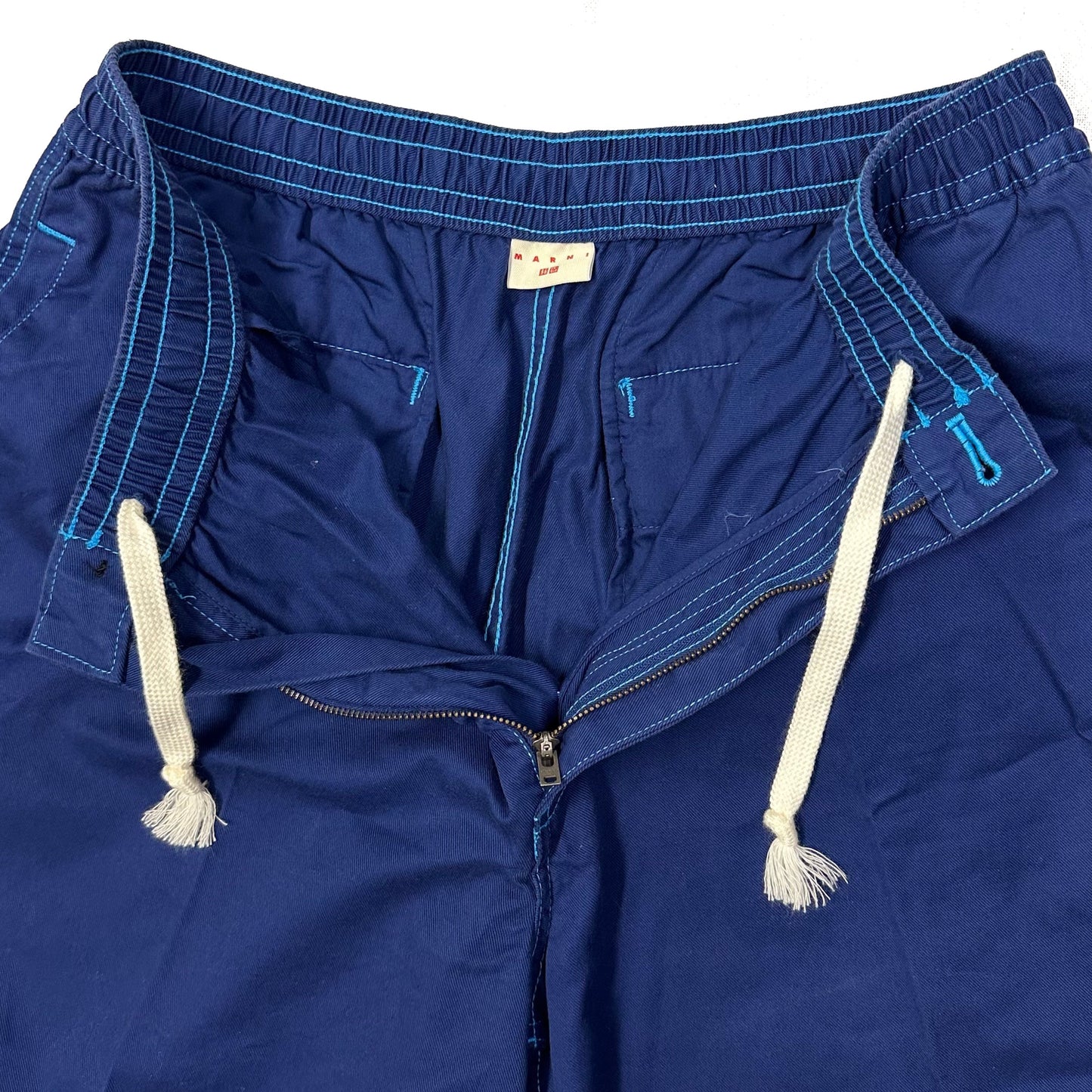 Uniqlo X Marni Wide Fit Shorts In Blue ( L )