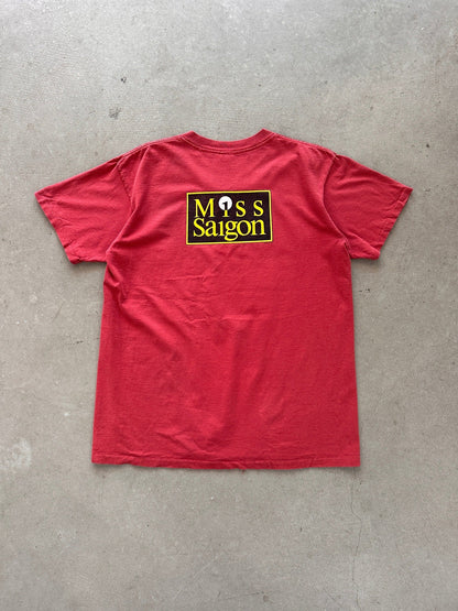 1988 Miss Saigon T-Shirt - L | Large, Red