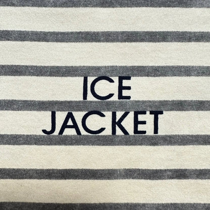 S/S 1988 Charcoal Striped Heat Reactive ICE JACKET T-shirt
