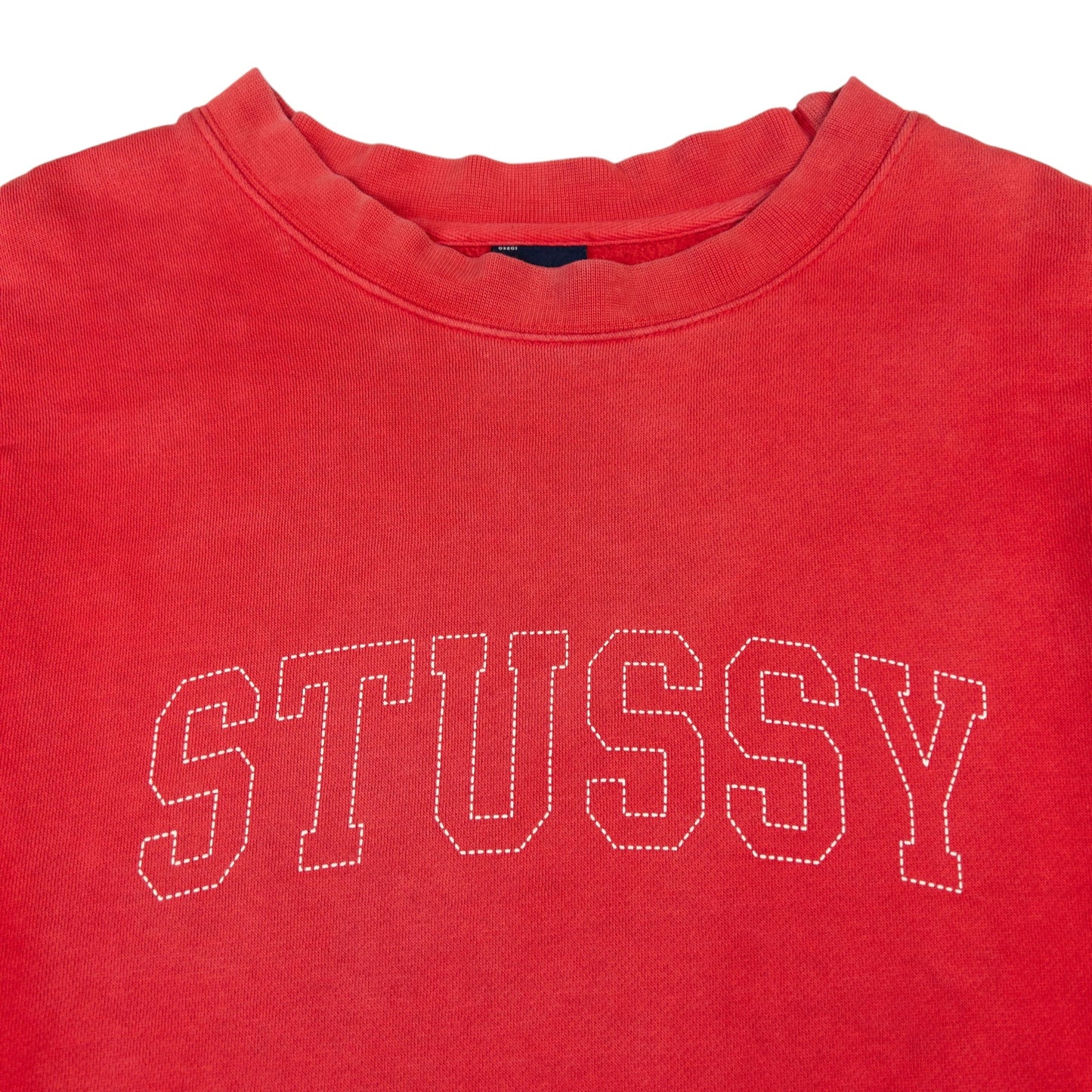 Vintage Stussy 21 Embroidered Sweatshirt Size M