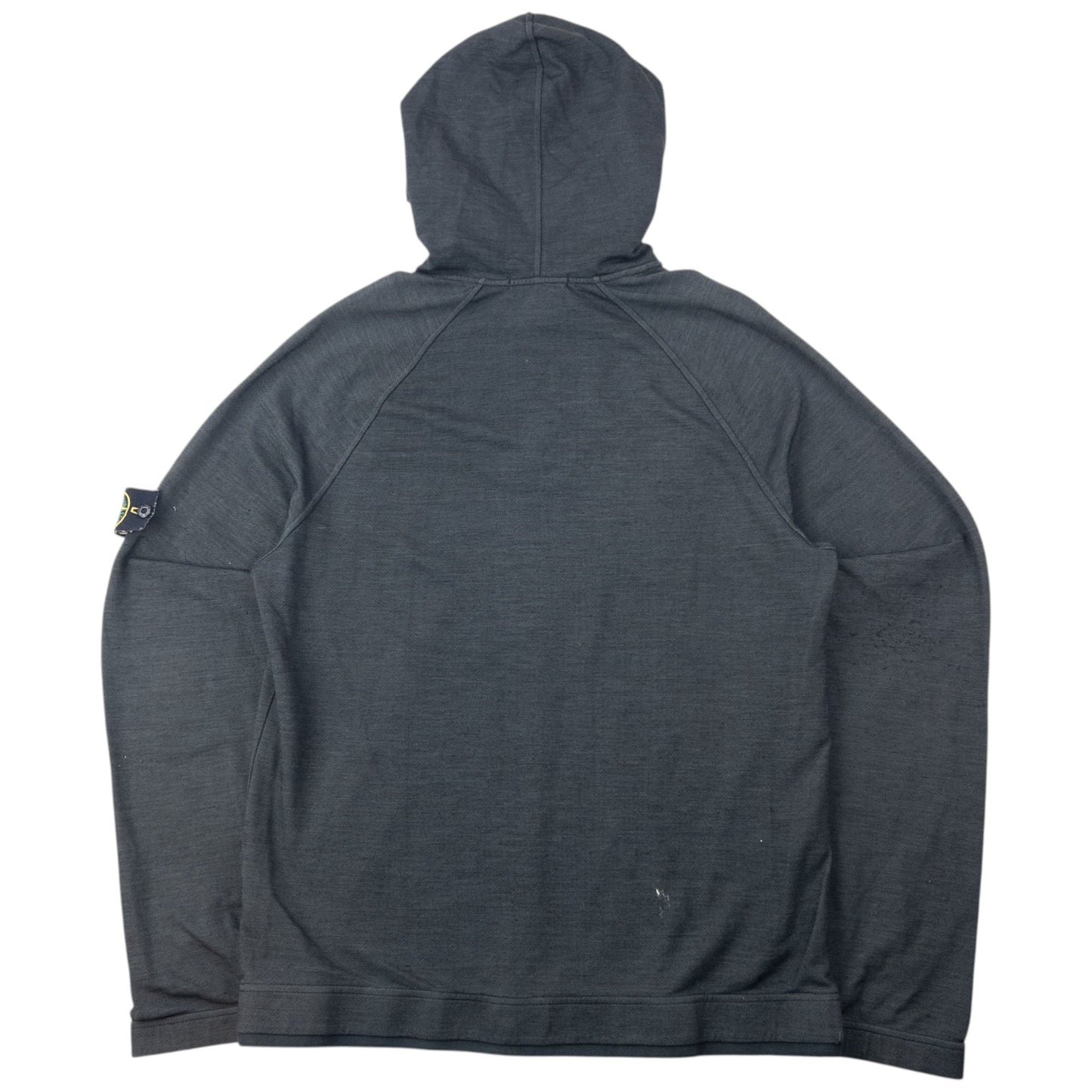 Vintage 2006 Stone Island Q Button Hoodie Size M