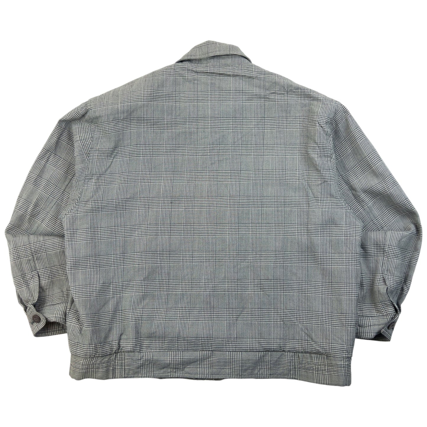 Vintage 90s YSL Yves Saint Laurent Harrington Jacket Size M | Medium, Grey