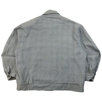 Vintage 90s YSL Yves Saint Laurent Harrington Jacket Size M | Medium, Grey