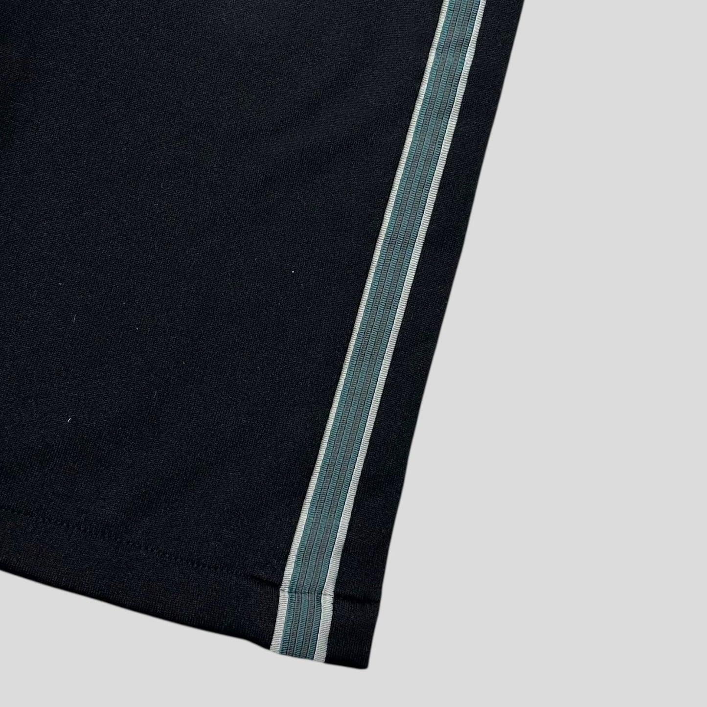 Yohji Yamamoto SS02 Y’s for Men Striped Seam Poly Trousers - 3 (M/L) | Default Title, Multicoloured
