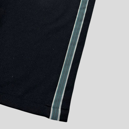 Yohji Yamamoto SS02 Y’s for Men Striped Seam Poly Trousers - 3 (M/L) | Default Title, Multicoloured