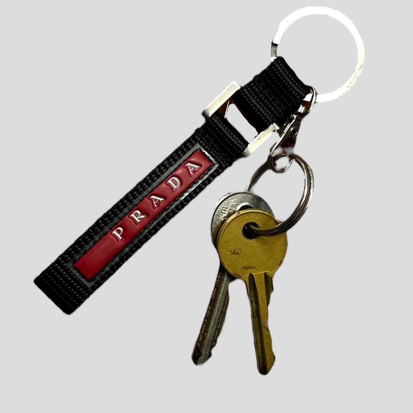 Prada Sport 1999 Logo Keyring