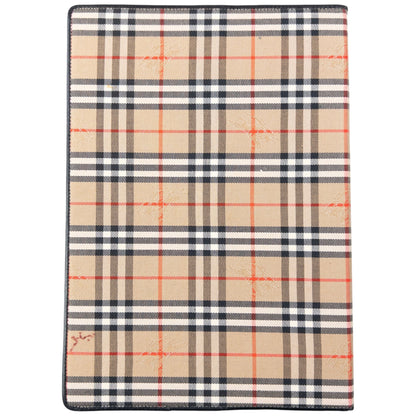 Vintage 90s Burberry Nova Check Planner | O/S, Beige