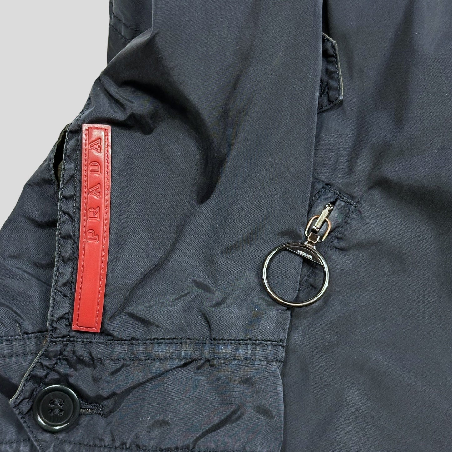 Prada Sport 00’s Nylon Reversible D-ring Field Jacket - IT52 (M/L) | Default Title, Multicoloured