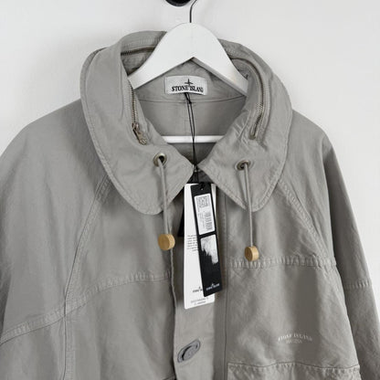 Stone Island Marina N/C Panama-TC Jacket Grey (M) | Medium, Grey