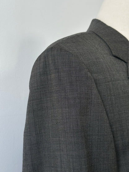 Givenchy 1990s Pure Worsted Wool Single Breasted Blazer - 42L