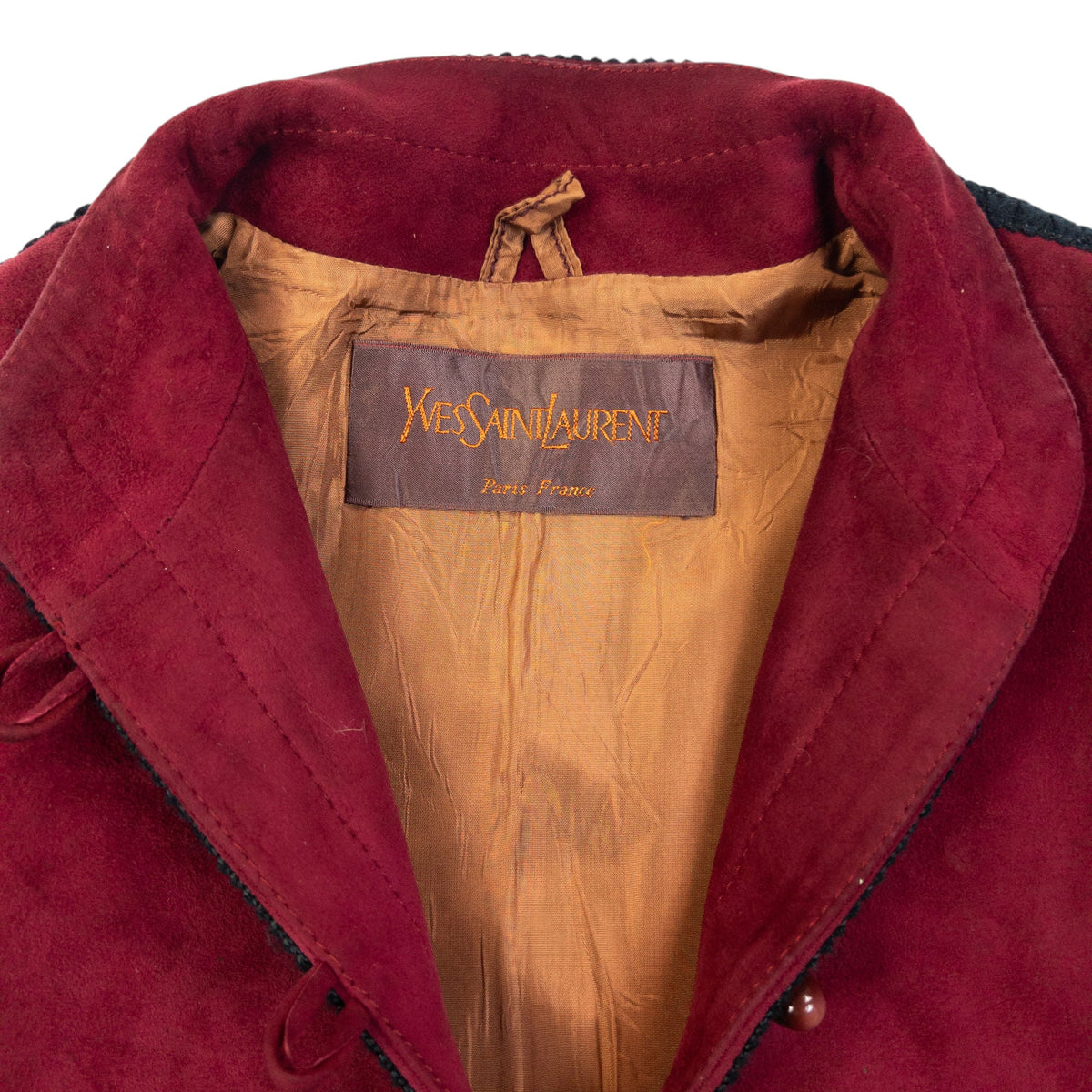 Vintage 80s YSL Yves Saint Laurent Suede Jacket Womens Size S | Small, Multicoloured