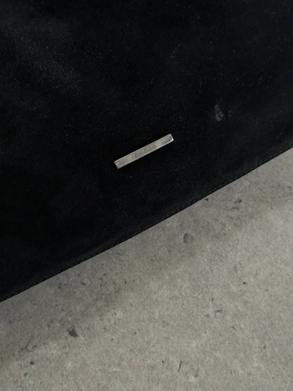 Gucci 1990s Tom Ford Suede Leather Hobo Shoulder Bag