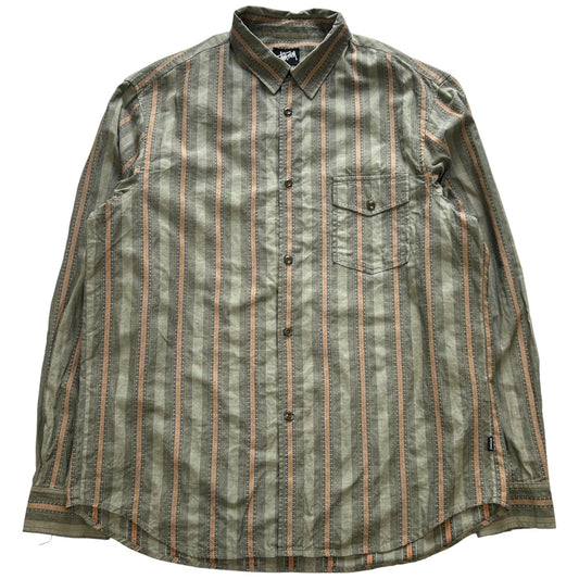 Vintage Stussy Button Up Shirt Size XL - Known Source