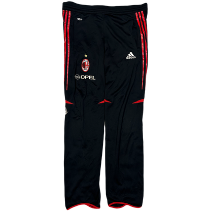 Adidas AC Milan 2004/05 Tracksuit Bottoms In Black & Red ( XL )