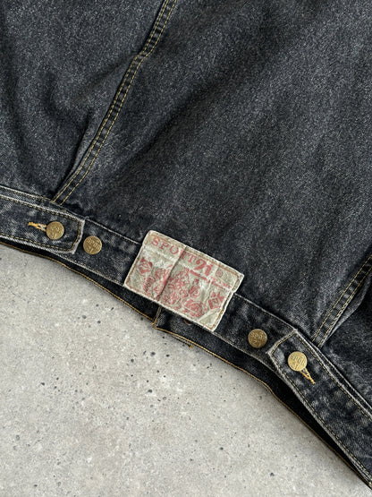 Vintage 1990s Boxy Denim Jacket - M