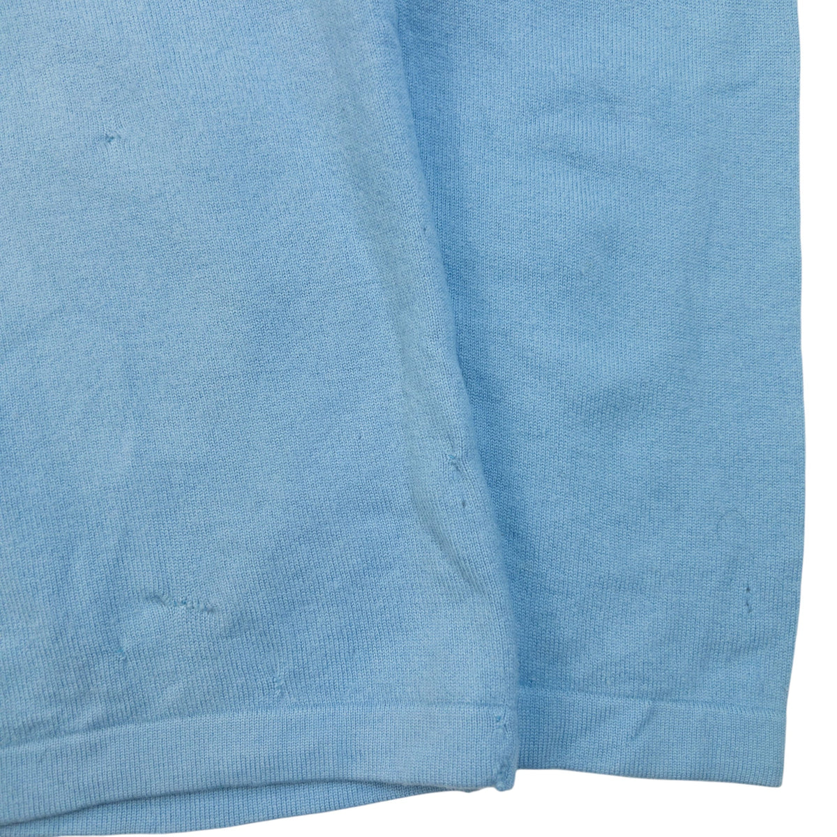 Vintage 90s Yohji Yamamoto Wool Turtleneck Jumper Size M | Medium, Blue