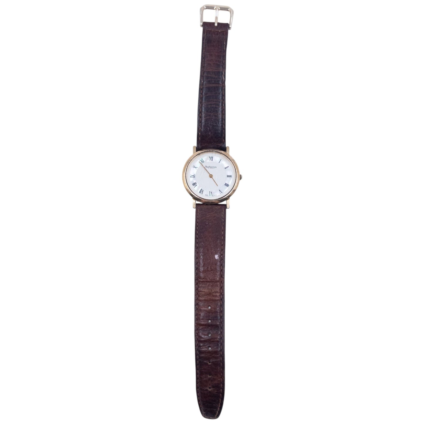 Vintage 90s Burberry Watch | O/S, Brown