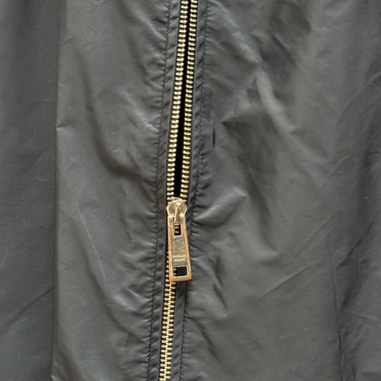 Prada Nylon Windbreaker Jacket in Navy (XL) | Extra Large, Navy