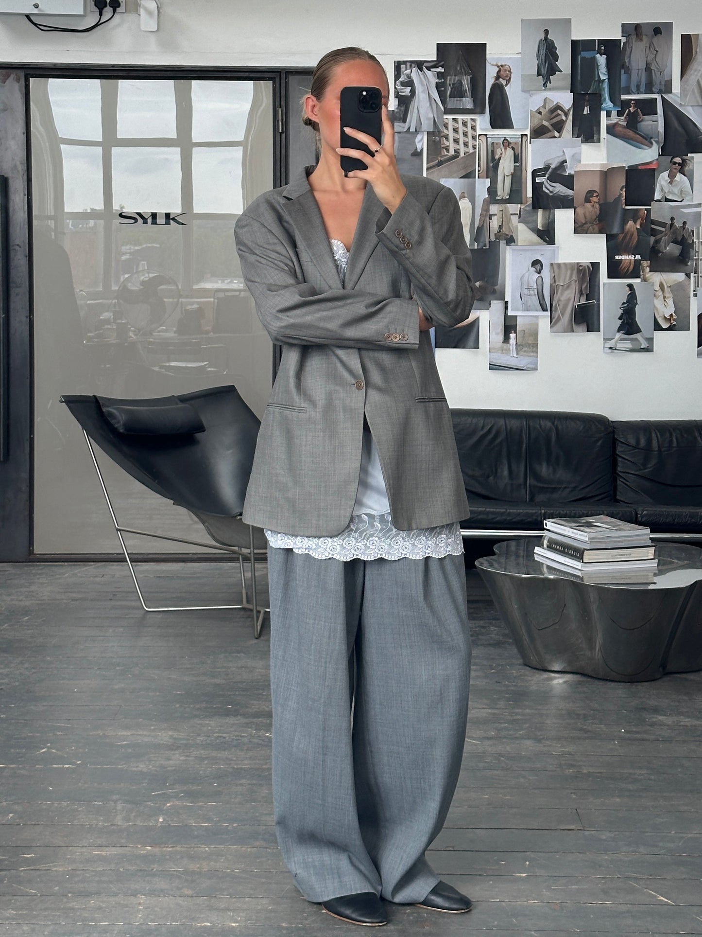 Armani Collezioni 2000s Pure Wool Single Breasted Blazer - 42L/XL