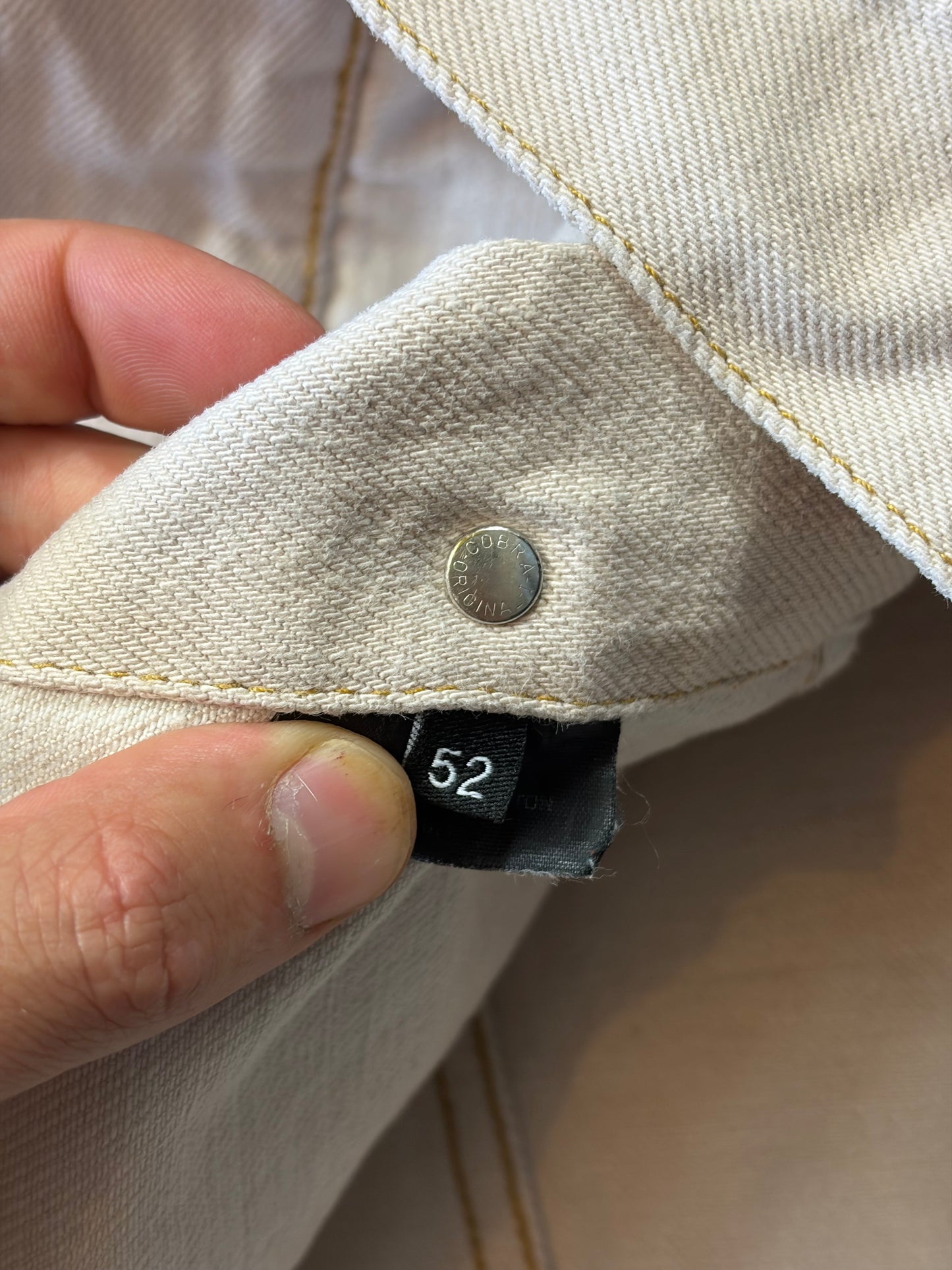 Gucci by Tom Ford 00’s Pale Pink Mens Trucker Jacket - IT52 | O/S, Pink