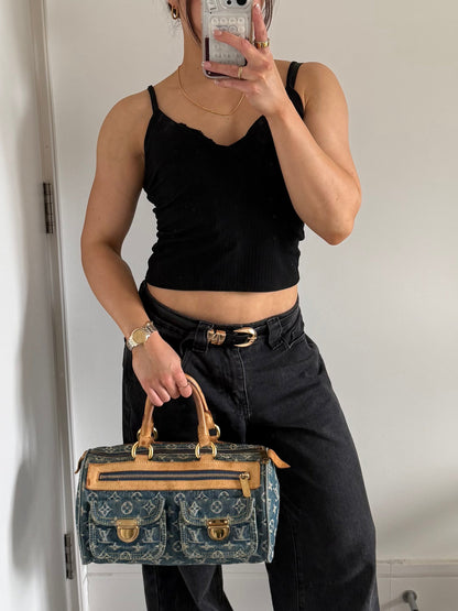 2005 Louis Vuitton Denim Neo Speedy Handbag | O/S, Multicoloured
