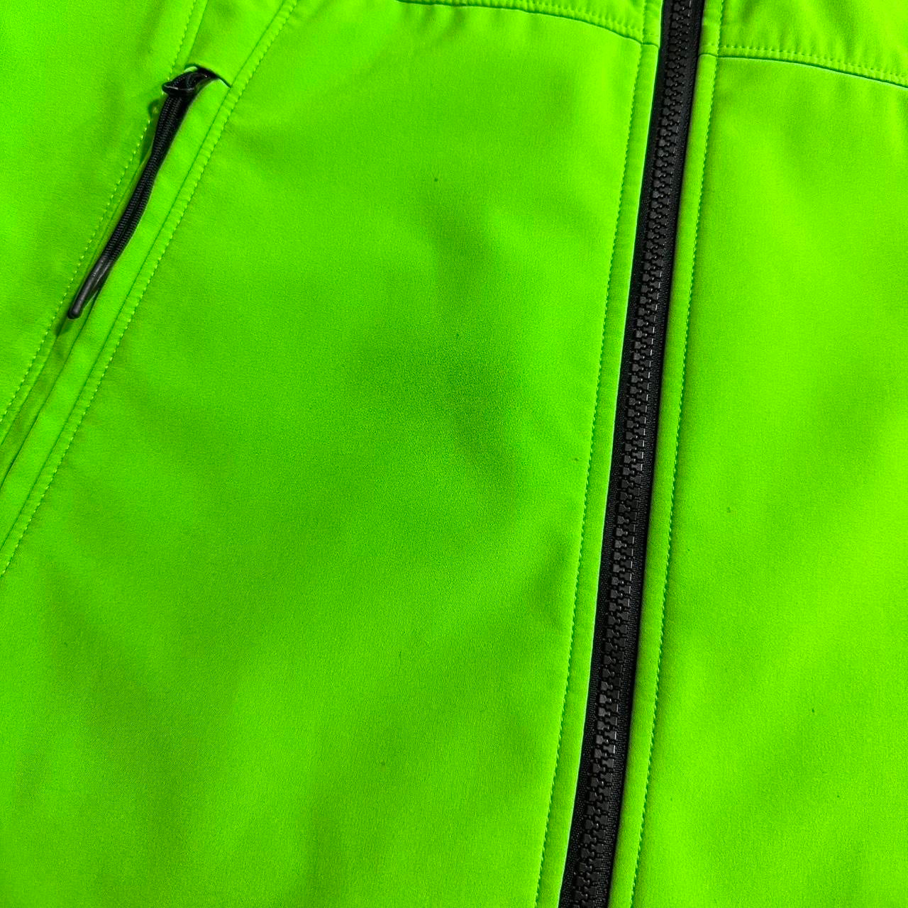 Cp Company Green Soft Shell Goggle Jacket