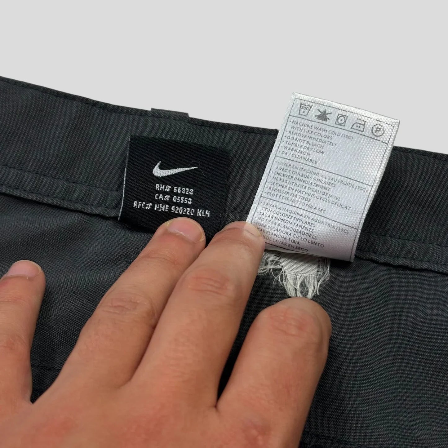 Nike ACG 00’s Zip-off Cargo Trousers + Shorts - 36