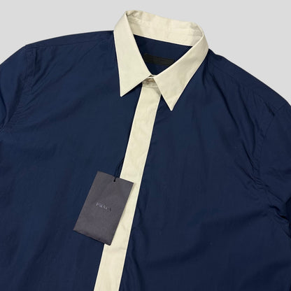 Prada 2016 Store Exclusive Contrast Stripe Shirt DSWT - M