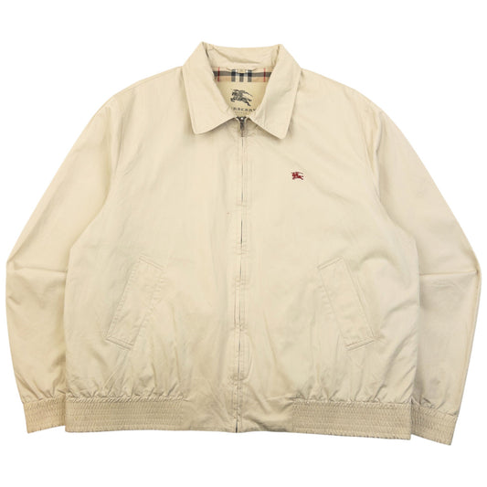 Vintage 2000s Burberry Nova Check Lined Jacket Size XL | XL, Cream