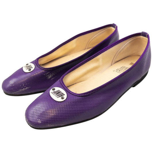 Vintage Gaultier JUNIOR Ballet Flat Shoes Womens Size UK 5.5