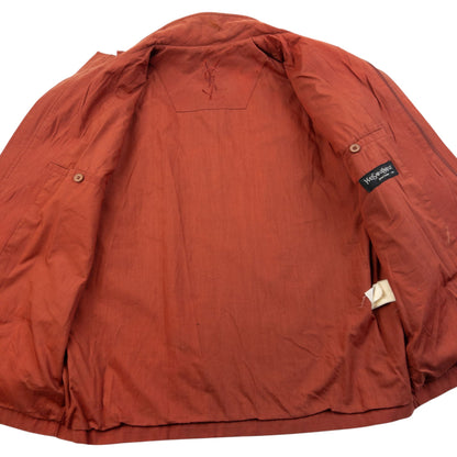 Vintage 90s YSL Yves Saint Laurent Harrington Jacket Size XS | XS, Red