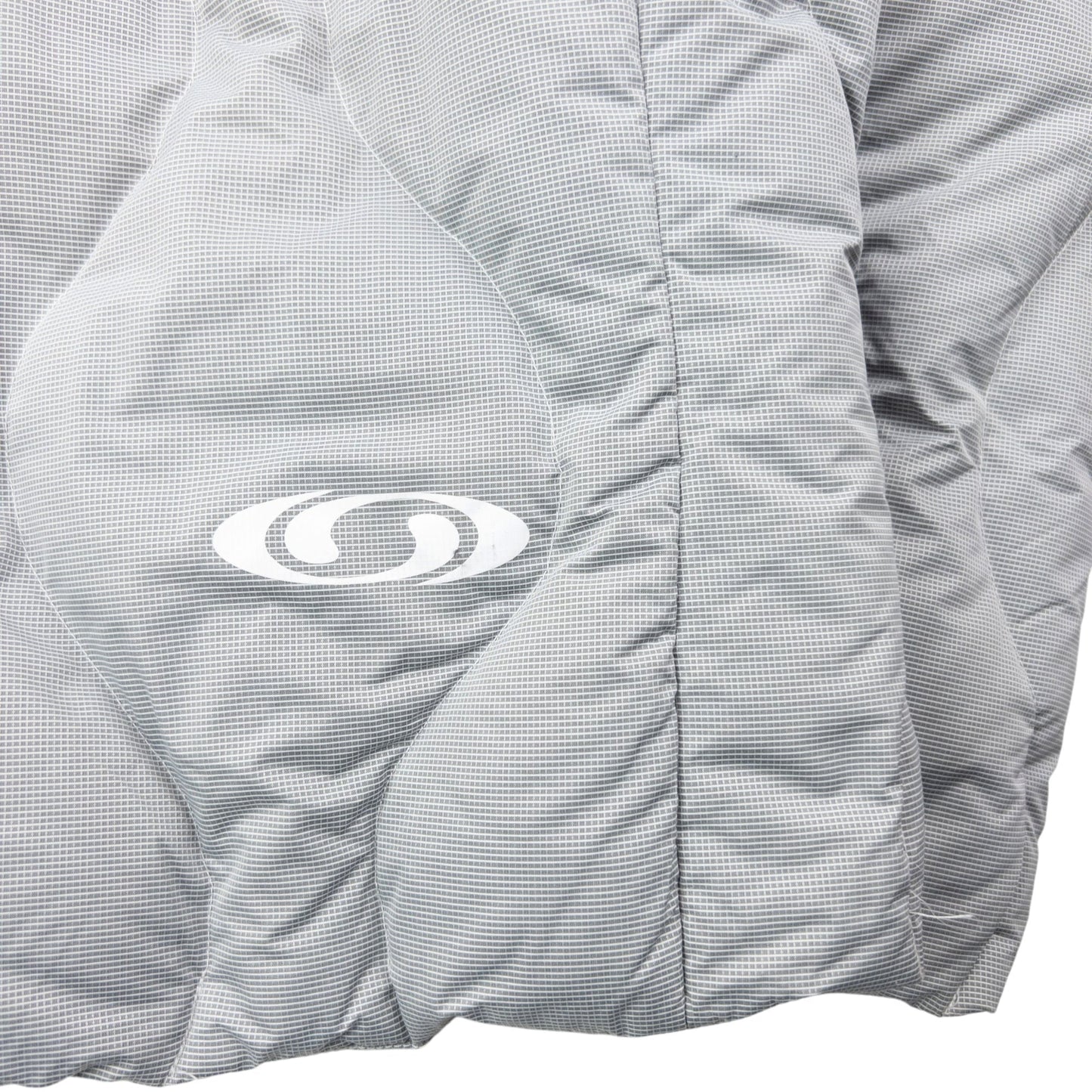 Vintage 2000s Salomon Zip Up Puffer Jacket Womens Size M | Medium, Grey