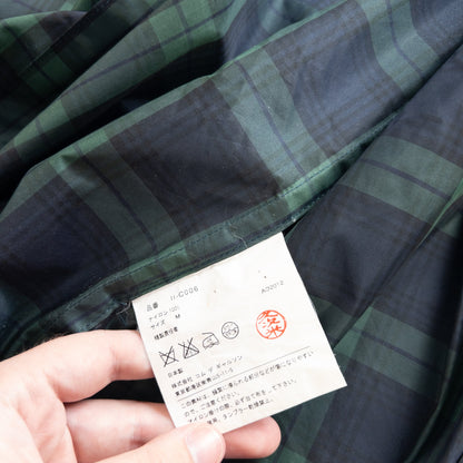 Vintage Comme Des Garcons Tartan Raincoat Size M